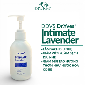 DDVS Dr. Yves+ Intimate Lavender – Làm sạch dịu nhẹ cho vùng da nhạy cảm